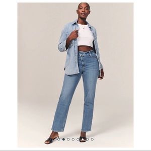 Curve Love Ultra High Rise 90s Straight Jean